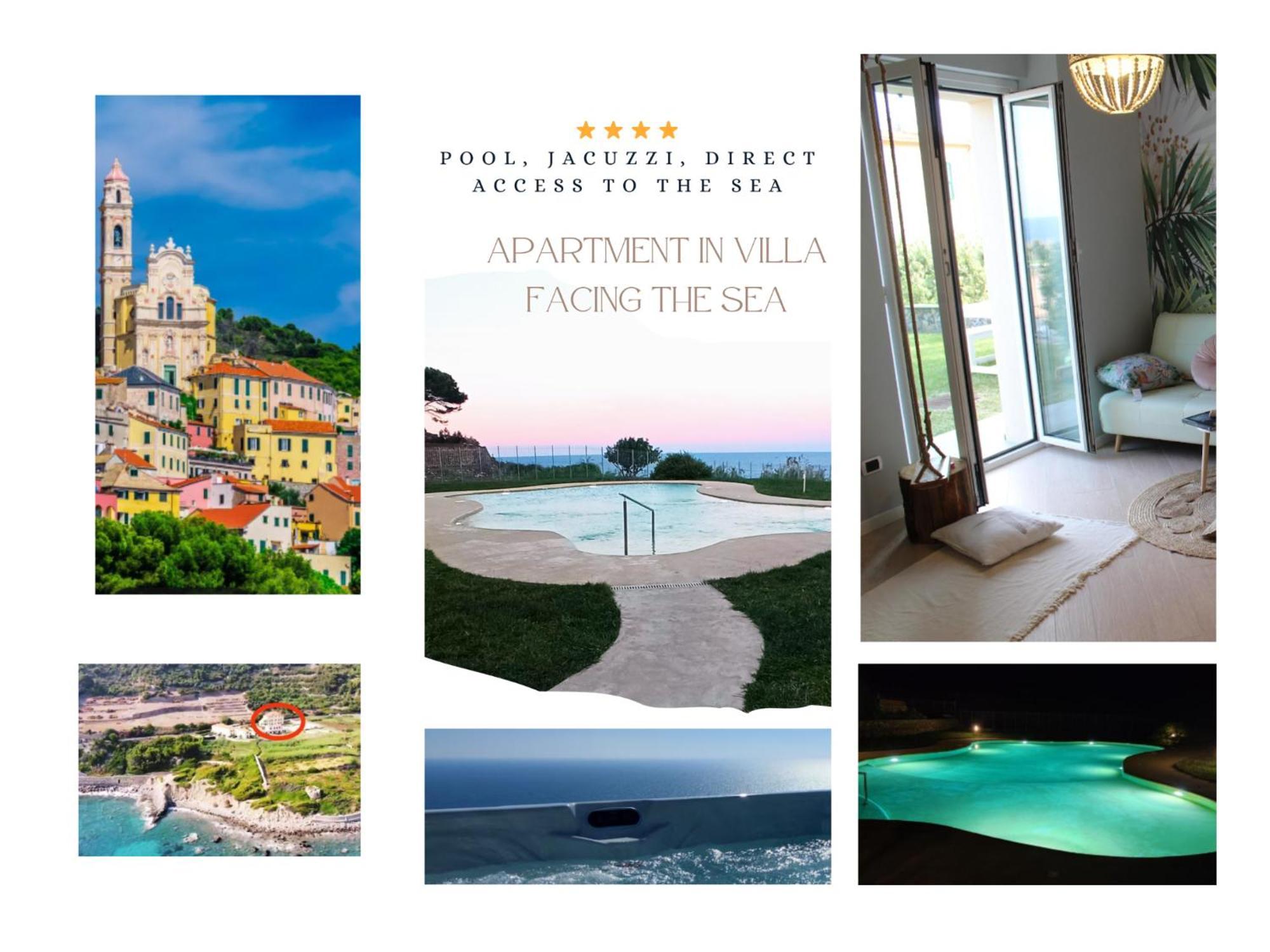 Cluxury-Torre Dei Saraceni Boutique Apt By The Sea Beach, Pool,Private Jacuzzi, Parking Черво Екстер'єр фото