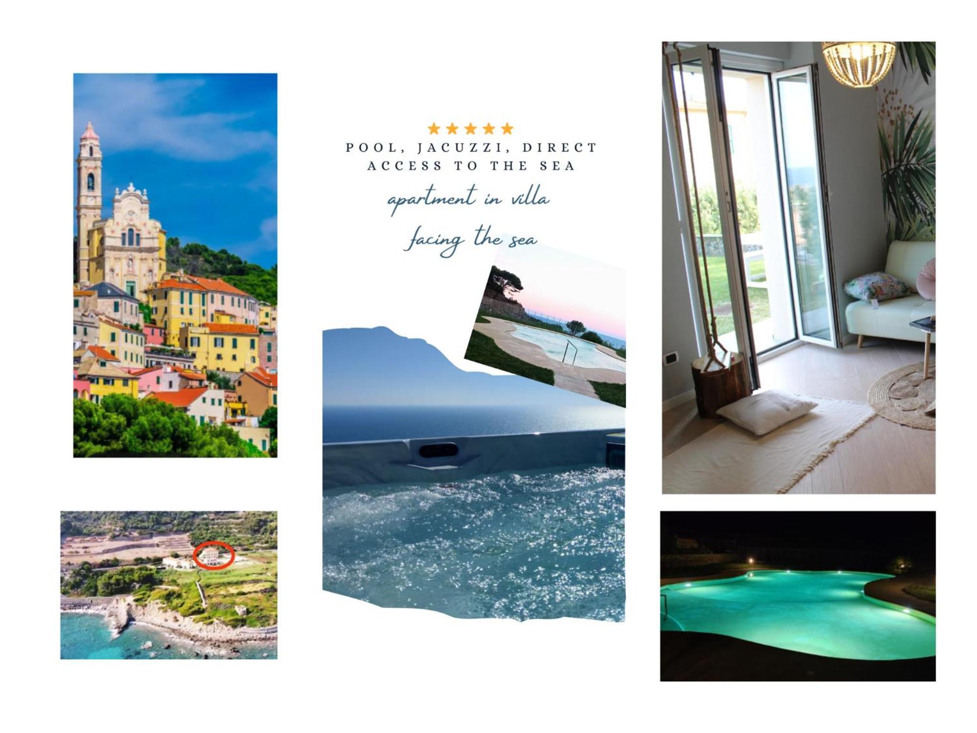 Cluxury-Torre Dei Saraceni Boutique Apt By The Sea Beach, Pool,Private Jacuzzi, Parking Черво Екстер'єр фото